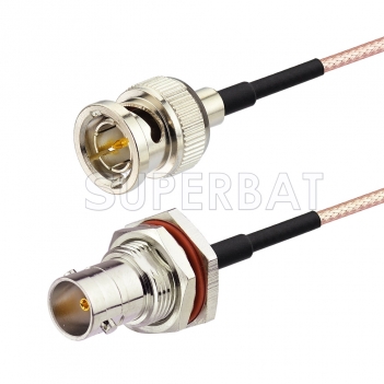 HD sdi High-speed 4k stable data transfer cable BNC male to BNC female 75ohm RG179 Pigtail cable for BMCC BMPC Cameras