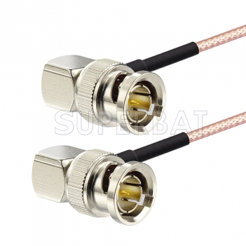 HD-SDI camera cable 75 Ohm BNC Male Right Angle RG179 Coax Cable For BMCC BMPC Hyperdeck Cameras