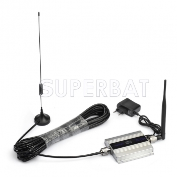 Mobile phone Signal Booster Cellular Repeater Amplifier Antenna 900Mhz LCD GSM