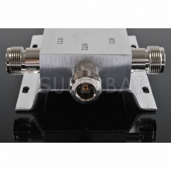 800-2500MHz 3-way Power Divider N female connector