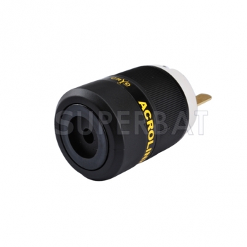 AU Mains Power Plug Male Connector Gold Conductor Cable Cord IEC