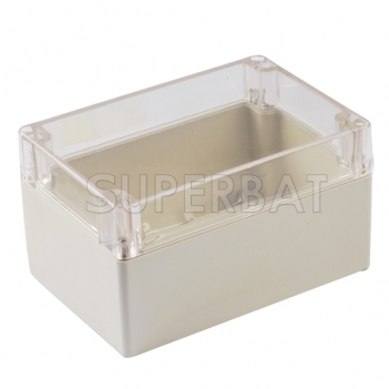 160x110x90 Waterproof Clear Cover Plastic Electronic Project Box Enclosure Case