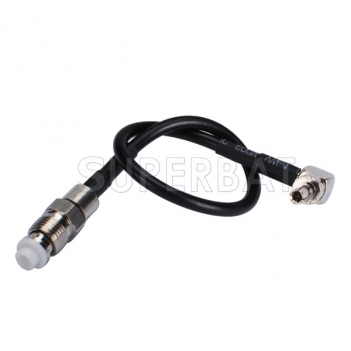 RF Cable Assembly CRC9 to FME 3g booster antenna for Huawei USB