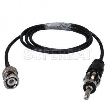 AM/FM Radio Antenna Extension Adapter Cable BNC plug to AM/FM plug Cable RG58 RF cable assembly