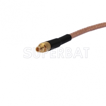 Pigtail Cable MMCX Plug to N Jack bulkhead with O-ring RG316 Custom RF cable assembly