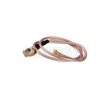 IPX / u.fl to RP-SMA male right angle Pigtail 50 Ohm Cable RG178 15cm