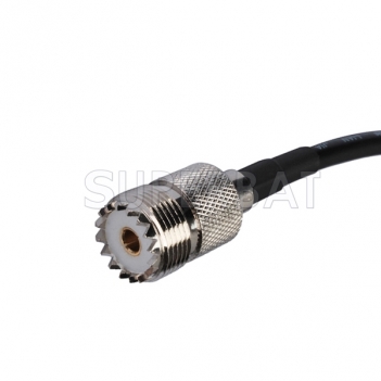 RG58  Low Loss UHF SO239 Female to Female WiFi Antenna Cable Coaxial  S0-239 Coax Connectors Antenna Extension Cable