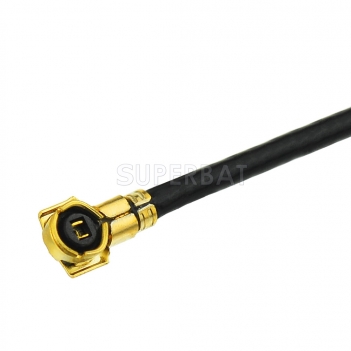 IPEX MHF3 MH3 to Reverse Polarity SMA Bulkhead Panel Female Connector Antenna Cable OD 0.81mm Coax cable