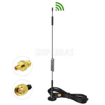 4G LTE 7dBi Magnetic Base TS9 / SMA Male Antenna for Huawei Netgear Sierra Wireless 4G LTE Router Gateway Security IP Camera Cell Phone Signal Booster