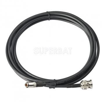 Superbat 15 feet BNC Male to DIN 1.0/2.3 Plug 75 Ohm 3G 6G HD SDI Vedio Camera Cable (Belden 1855A)