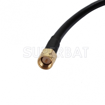 SMA Male to TNC Male Cable  RG58 Coax 3m extension cable for Marine GPS Antenna