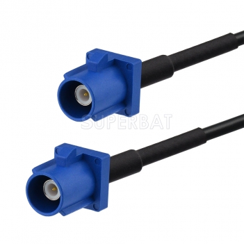 GPS Antenna Extension Cable Fakra C plug to Fakra C plug Pigtail Cable RG174 for Car GPS Navigation