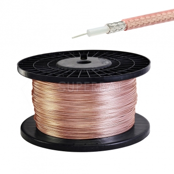 RF Coaxial Cable RG Series MIL-C-17 75 Ohm RG-179 1 Meter