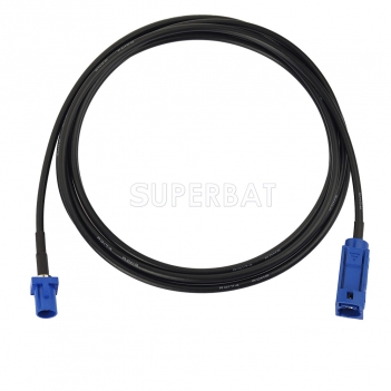 Superbat Fakra C Female to Fakra C Male RG174 180cm GPS Extenstion Coax Cable for GPS Antenna