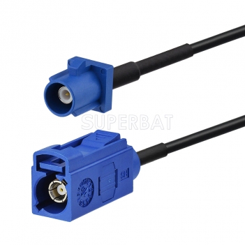 Superbat Fakra C Female to Fakra C Male RG174 180cm GPS Extenstion Coax Cable for GPS Antenna