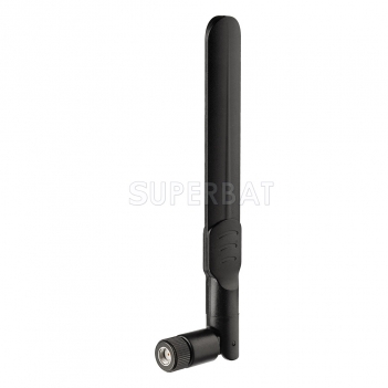 4G LTE Dipole Antenna Wide Band 5dbi 700-2700Mhz Omni Directional with RP-SMA Male Connector for for CPE Router Access Point Wireless Rang Extender