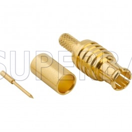 Superbat MCX 50 Ohm Plug Male Crimp Connector for RG-174 RG-188 RG-316 Coaxial Cable