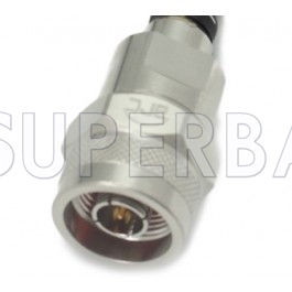 Superbat N Type Striaght Plug Male Crimp Connector For LMR-240 Coax Cable