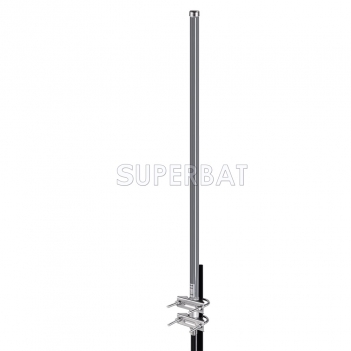 2.4GHz WiFi Antenna Omni Fiberglass Base Station Antenna Outdoor for Roof Monitoring System Wireless WiFi Signal Coverage