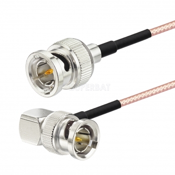 HD sdi video cable BNC male to BNC Plug Right Angle sdi video cable RG179 30cm 75ohm for Blackmagic Design URSA