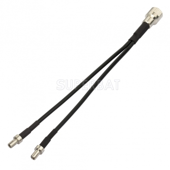 FME Straight Plug to TS-9 Straight Plug to TS-9 Straight Plug RG174 20cm