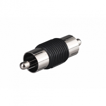 RCA Plug Male to RCA Plug Male Adapter Straight