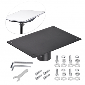 Flat High Performance Pipe Adapter Kits Roof Mount for Starlink High Performance Gen 2 Antenna