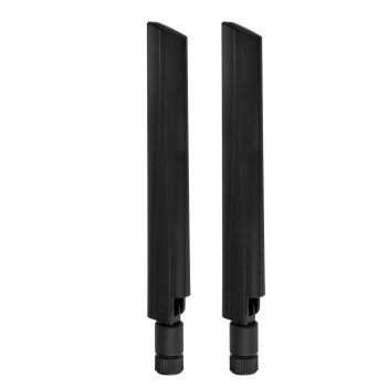 2pcs 5G 4G LTE GSM 3G Antenna Wide Band Omnidirectional SMA Male Antenna 2-Pack for CPE Router Mobile Hotspot Wireless Home Phone Modem Cellular Trail Camera