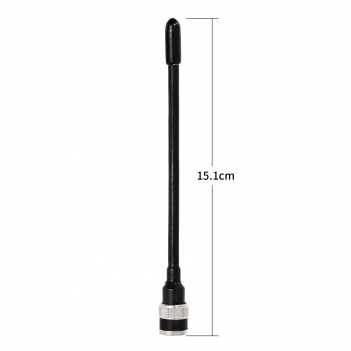 UHF Antenna 400-470MHz Two Way Radio Antenna with BNC Male Connector for CB Handheld/Portable Radio Transceiver, Scanner, Wireless Walkie Talkie etc.