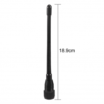 Marine VHF Radio External Antenna 156-163MHz PL259 Male L Mount Bracket Antennas with 16.5 feet 5m RG58 Coaxial Cable for Car Truck Boat ATV Mobile Ham Radio Amateur Radio Marine VHF Radio