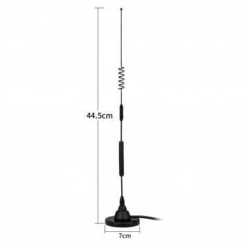 10dBi 4G LTE Antenna Omni SMA Male Antenna with Magnetic Base Extension Cable 9.8ft for 4G Router Wireless Home Phone Modem Outdoor Cellular Trail Camera