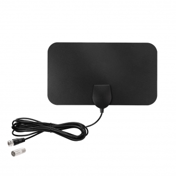 TV Aerial Antenna Indoor Digital HDTV Antenna with 3 Meter Extension Cable Compatible with Digital HDTV Smart TV Support 1080p VHF UHF Television Local Channels