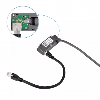 Ethernet Adapter for Starlink Antenna Dishy V2 Cable to RJ45 Adapter Converter