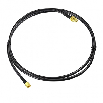 SMA Male to SMA Female Bulkhead Cable Using KSR195 Coax, RoHS