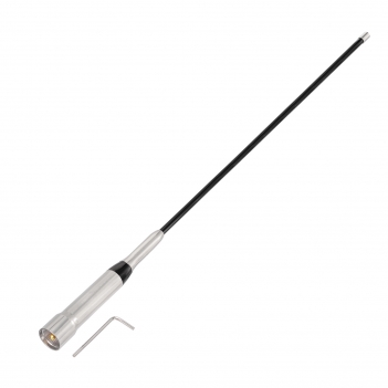 High Gain Mobile Ham Radio Fiberglass Antenna Car Truck Amateur Two Way Radio Dual Band VHF UHF 136-174 MHz 400-470MHz Anti-Rust Antennas