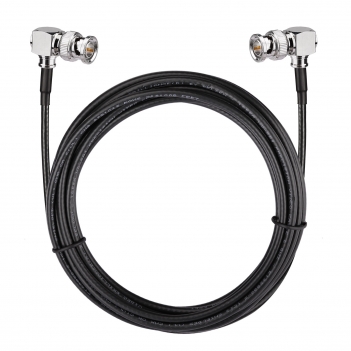 75 Ohm BNC Right Angle Male to BNC Right Angle Male (Belden 1855A) 3G 6G HD SDI Vedio Camera Cable