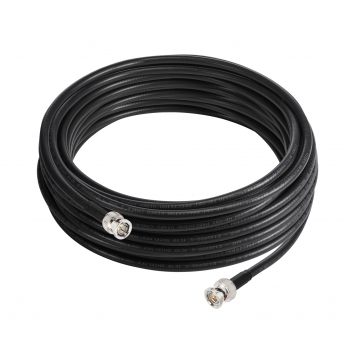 SDI Cable BNC Cable 3G/6G/12G SDI Cable 50ft (Belden 1694A Black), Supports UHD 3G-SDI/6G-SDI/4K/8K Video Recoder Converter, Precision BNC Video Cable