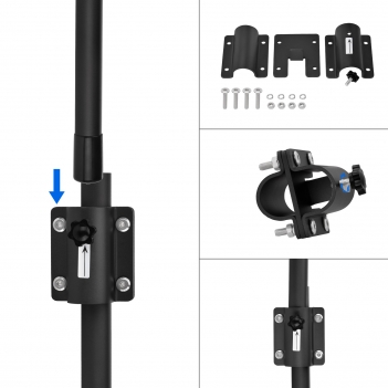 Starlink Gen 2 Dish RV Flagpole Mounting Kits