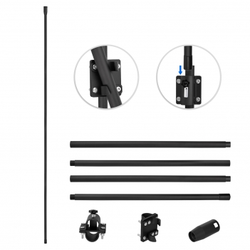 Starlink Gen 2 Dish RV Flagpole Mounting Kits