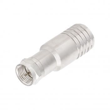 F Plug Male Connector Straight Crimp RG11