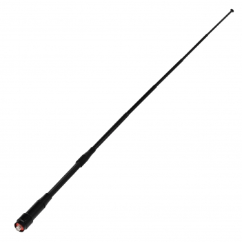 136-174MHz 400-470MHz UHF VHF Ham Radio Antenna - Handheld Radio Soft Whip Telescopic Antenna Compatible with Baofeng UV-5R BF-F8HP 888S Retevis RT-5R RT5 RT-5RV RT29 Aliunce HD1 Arcshell AR-5