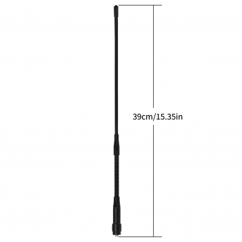 Dual Band UHF VHF Ham Radio Antenna - 136-174MHz 400-470MHz Soft Whip Antenna - Compatible with Baofeng UV-5R BF-F8HP 888S Retevis RT-5R RT5 RT-5RV RT29 Aliunce HD1 Arcshell AR-5 Two Way Radio