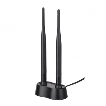 Dual Antenna 6DBi Omni Directional RP-SMA For Indoor WiFi Wireless Range Signal