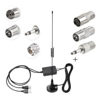 Magnetic base DAB antenna + amplifier