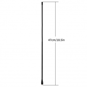 SMA Female Dual Band 136-174/400-470MHz flexible whip Antenna