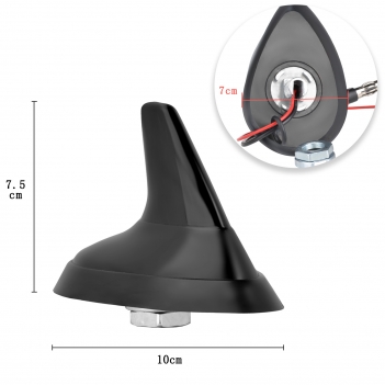 Roof mount active AM/FM  car aerial