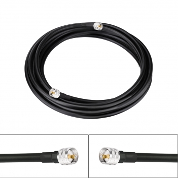 9.15M/30FT UHF Male to UHFe Male ALSR400 low loss Cable