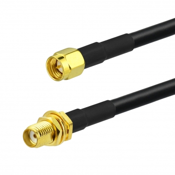 10 Feet SMA Male to SMA Bulkhead Female ALSR240 Extension Cable