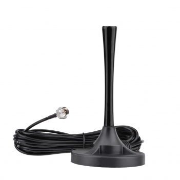 FM Radio Antenna Strong Magnetic Base Mount FM Antenna with 10ft Extension Cable for Yamaha Pioneer Onkyo Marantz Sherwood Indoor FM Radio AV Audio Video Bluetooth Home Theater Receiver Tuner