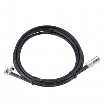 200 CM 4855R HD BNC Jumper Cable 6.6FT HD SDI 3G 6G Belden 4855R Cable BNC Female to HD BNC Male Right Angle 75 Ohm Digital Video Cable